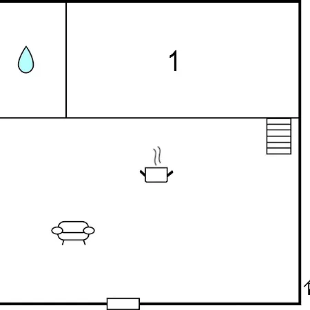 1 Bedroom Beautiful In *